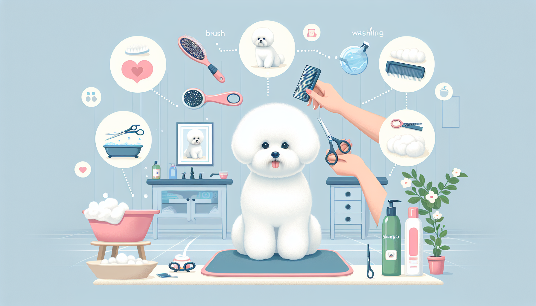 How To Groom A Bichon Frise At Home
