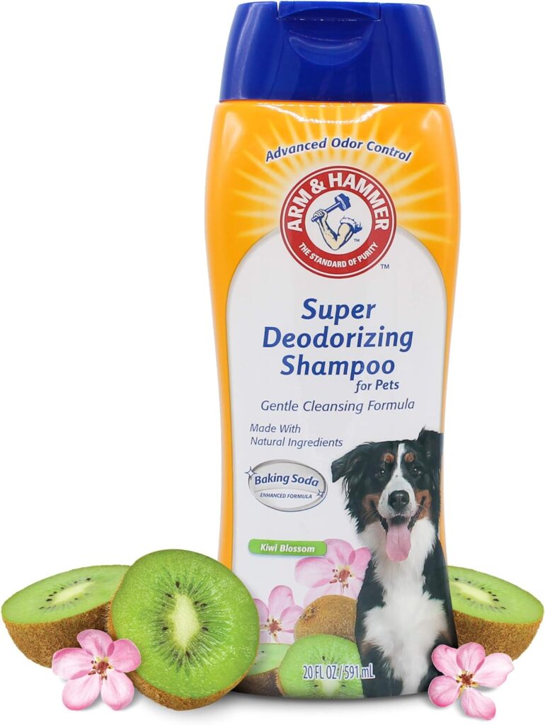 Arm  Hammer for Pets Super Deodorizing Spray for Dogs | Best Odor Eliminating Spray for All Dogs  Puppies | Fresh Kiwi Blossom Scent That Smells Great, 8 Ounces